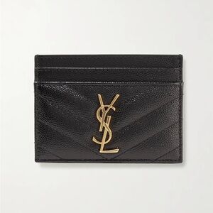 🖤 Saint Laurent Cassandre Matelassé Card Holder